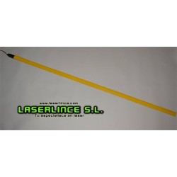 Cinta de luz electroluminiscente 100cm X 2,5cm amarilla