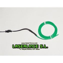 Electroluminescent light cable 100 cm green
