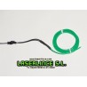 Electroluminescent light cable 100 cm green
