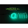 Electroluminescent light cable 100 cm green