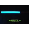Electroluminescent light strip 30.5 cm X 3.2 cm blue