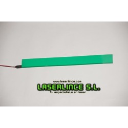 Electroluminescent light strip 30.5 cm X 3.2 cm green