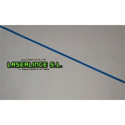 Electroluminescent light strip 100cm X 1.5 cm blue