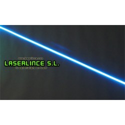 Cinta de luz electroluminiscente 100cm X 1,5cm azul