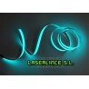 Electroluminescent light strip 100cm X 1.5 cm turquoise