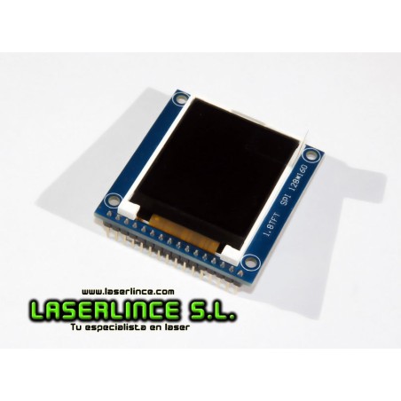Pantalla TFT LCD 1,8’’ con adaptador para tarjeta SD