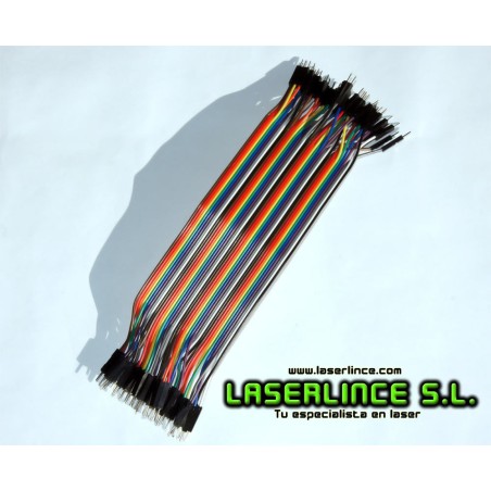 40 Dupont Wire Cable 2.54mm 180mm length male male