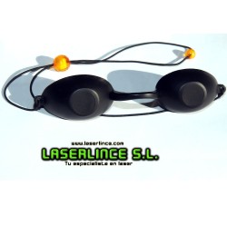 Gafas opacas de protección láser e IPL para pacientes