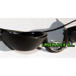 opaque goggles and IPL laser protection for patients