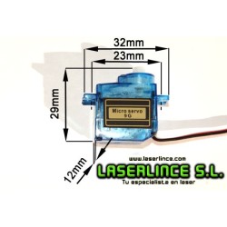 Servomotor Micro 9G  1,98 kg/cm