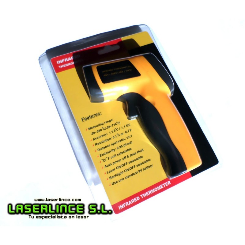 Infrared thermometer for non-contact temperature measurement