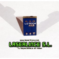 Sensor de temperatura DS18B20 interfaz 1-Wire en placa
