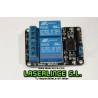 Relé 2 canales 5V 10A 30V DC - 250VAC