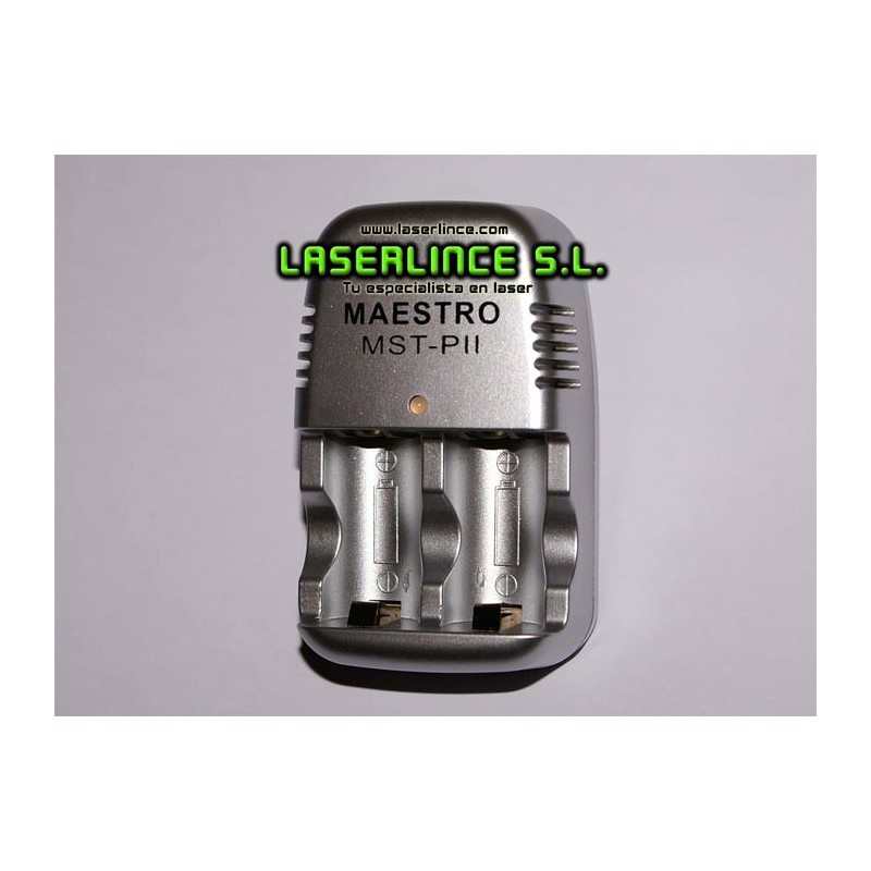 Cargador de baterías recargables CR2