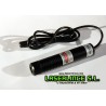 A2 Module red laser line generator industrial focus 10mW (650nm)