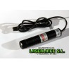 A2 Module red laser line generator industrial focus 10mW (650nm)