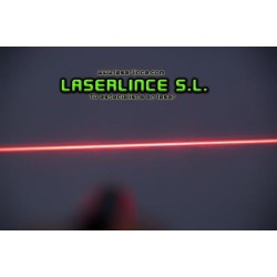 A2 Module red laser line generator industrial focus 10mW (650nm)