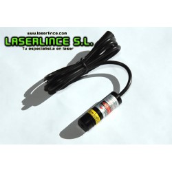 A3 Láser rojo generador de línea industrial 50mW 650nm