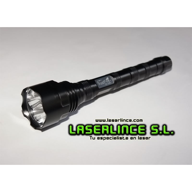 White Light Flashlight TrustFire TR-1200 CREE emitters 5, 1200 l