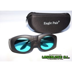 Gafas de protección láser infrarrojo de 680 a 1100nm OD 7+