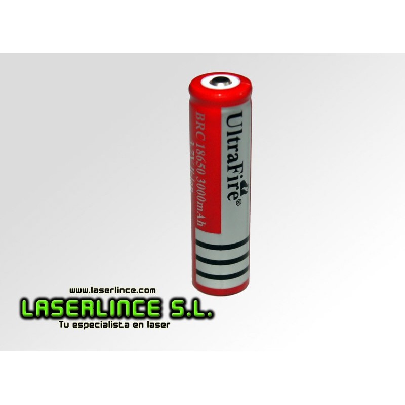 1 Rechargeable Battery UltraFire 18650 3000mAh 3.7 V