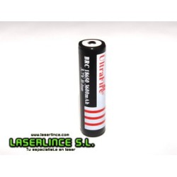 1 Rechargeable Battery UltraFire 18650 3600mAh 3.7 V PCB system