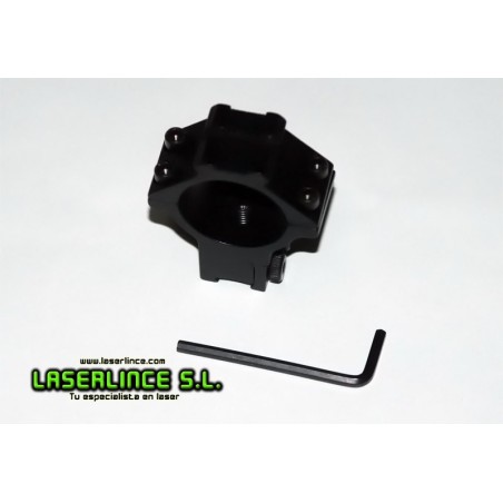 Montura para miras o punteros láser carril 11mm D=30mm