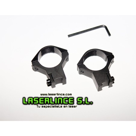 Mounts sights or laser pointers 11mm Picatinny Rail (30mm)