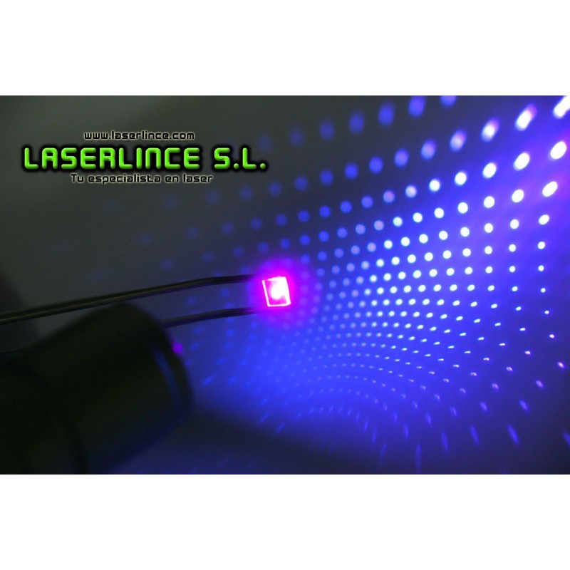 Diffraction Grating cross for laser beams 5X5mm