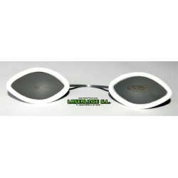 Gafas metálicas opacas de protección láser e IPL para pacientes