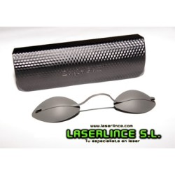 Gafas opacas de acero inoxidable de protección láser e IPL