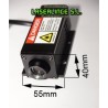 B2 100mW Green Laser Module, 532 nm wide beam generator 15mm