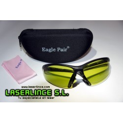 Gafas de protección láser infrarrojo de 800 a 1100nm OD 6+