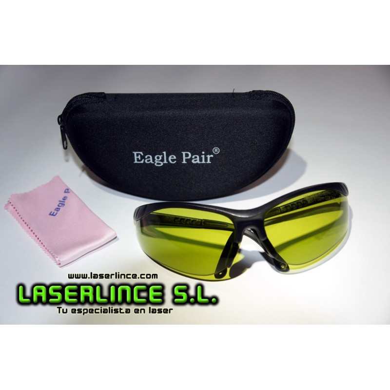 Gafas de protección láser infrarrojo de 800 a 1100nm OD 6+