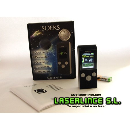 Medidor de radioactividad y dosímetro, SOEKS 01M 2ª generación