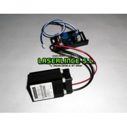 Módulo láser verde 520nm 50mW OSRAM LD con modulación TTL