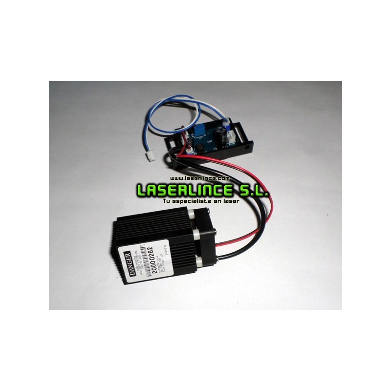 green laser module 50mW 520nm OSRAM LED with TTL modulation