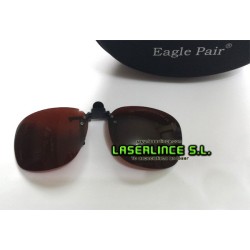 Gafas de protección para láser verde, azul e infrarrojo OD 4+