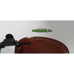 Gafas de protección para láser verde, azul e infrarrojo OD 4+