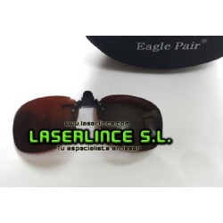 Gafas de protección para láser verde, azul e infrarrojo OD 4+