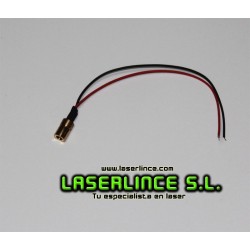 A9b Red laser module 1mW 650nm class II spot generator