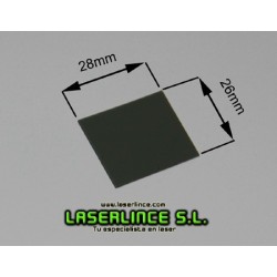 Linear polarizer for laser power regulation
