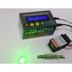 Digital power controller for laser (TTL modulator)