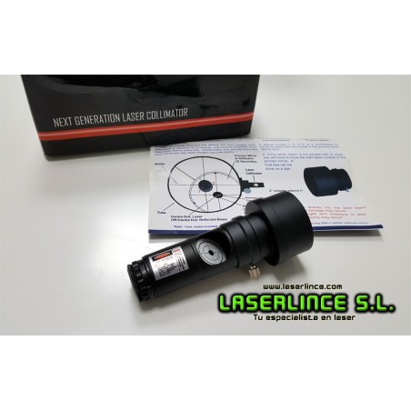 07 Colimador láser rojo para telescopios newtonianos 650nm
