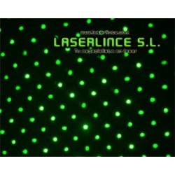 B1 Puntero láser verde calidoscopio 50mW (532nm) dos en 1