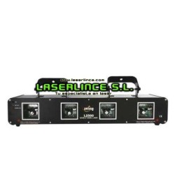 L2500 (2X100mW rojo, 2X25mW verde)