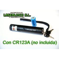 D4 Puntero láser verde colimable de 150mW (532nm) SDLaser 302