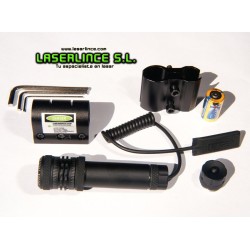E2 adjustable LXGD green laser pointer (532nm) Compact