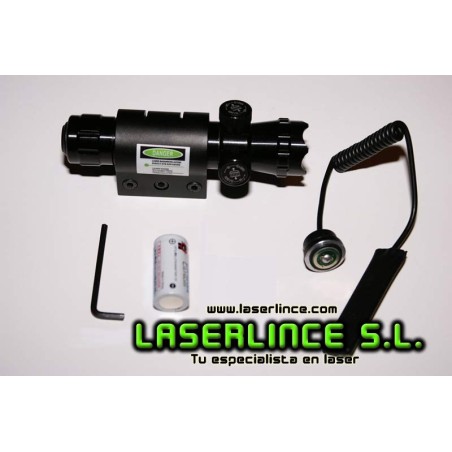 E1 Puntero láser verde regulable LXGD (532nm) 50mW