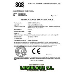 Láser rojo regulable LXGD CR123A 5mW para tiro de precisión